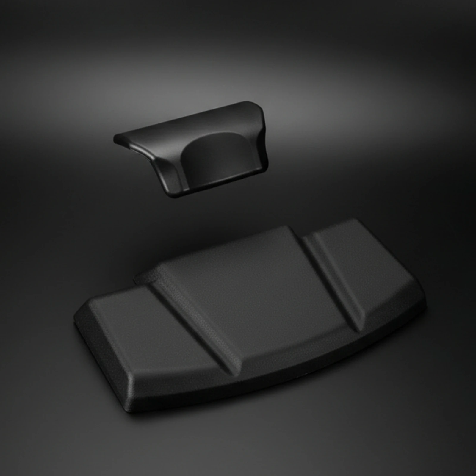 Trunk Backrest Pad Contoured Motorcycle Backrest Pad Motorcycle Back Cushion Adhesive-Backed Comfortable for Riders