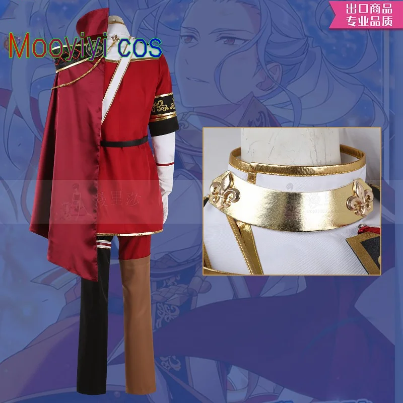 란 나기사 코스프레 코스튬, 할로윈, 크리스마스, 역할극, 만화, 앙상블 스타 2, Mooyiyi, 맞춤형 신제품 ES
