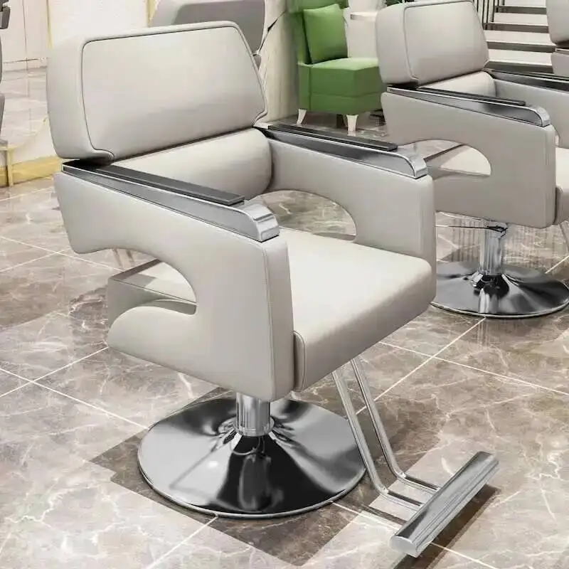 

Кресло парикмахерское/косметологическое QF50BC: комфортное, регулируемое, для салонов красоты и барбершопов