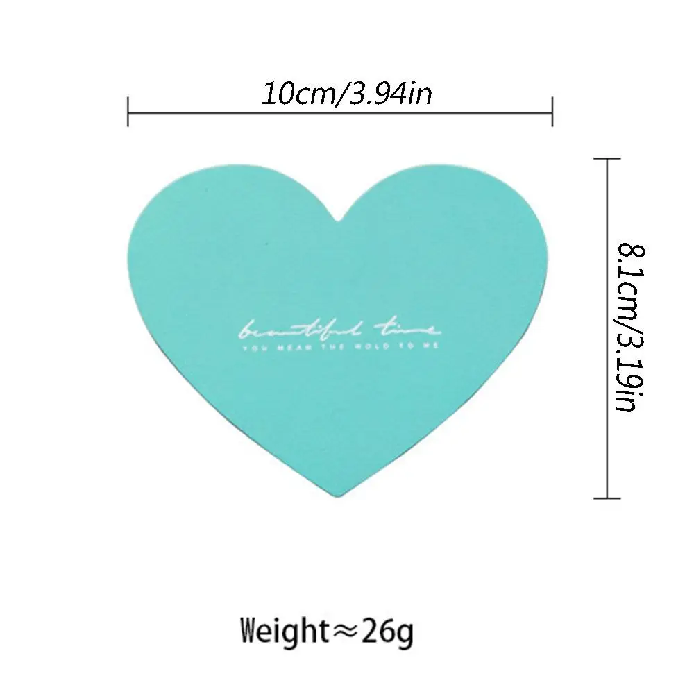 Nail Art Display Nail Showing Shelf Magnetic Stainless Steel Stainless Steel Coaster Heart Shape DIY Nails Accessories