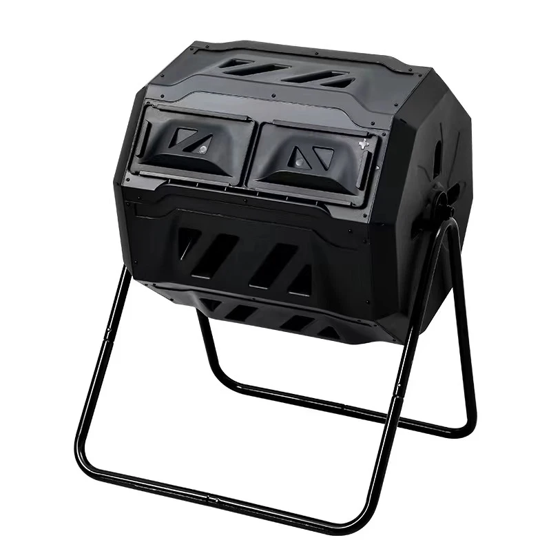 

160L Compost Bin Garden Tipping Bucket Outdoor Compost Box Bucket Corrosion Preventive Aerobic Fermentation Kitchen Waste