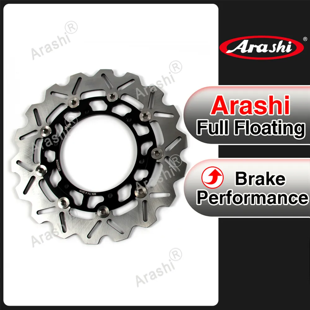 

Arashi 1PCS CNC Floating Front Brake Disk Disc Rotors For YAMAHA XJS 600 DIVERSION /XV950 XV 950 XV950R ABS/XV 950 RACER ABS New