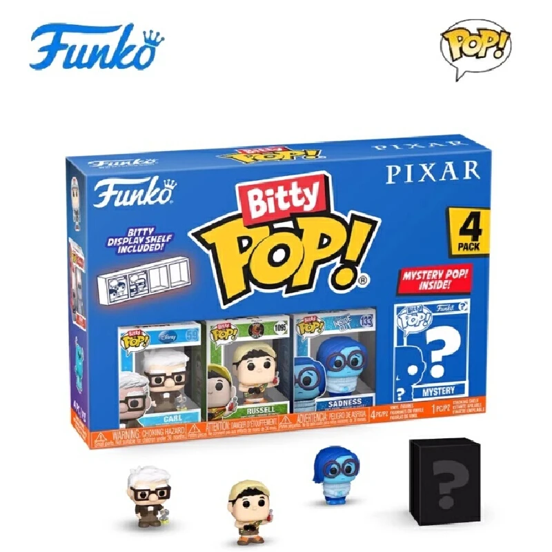 정품 Funko Pop 다양한 스타일 토이 스토리 픽사 미니 피규어, 애니메이션 인형 데스크탑 장식, 만화 액션 피규어 모델 선물