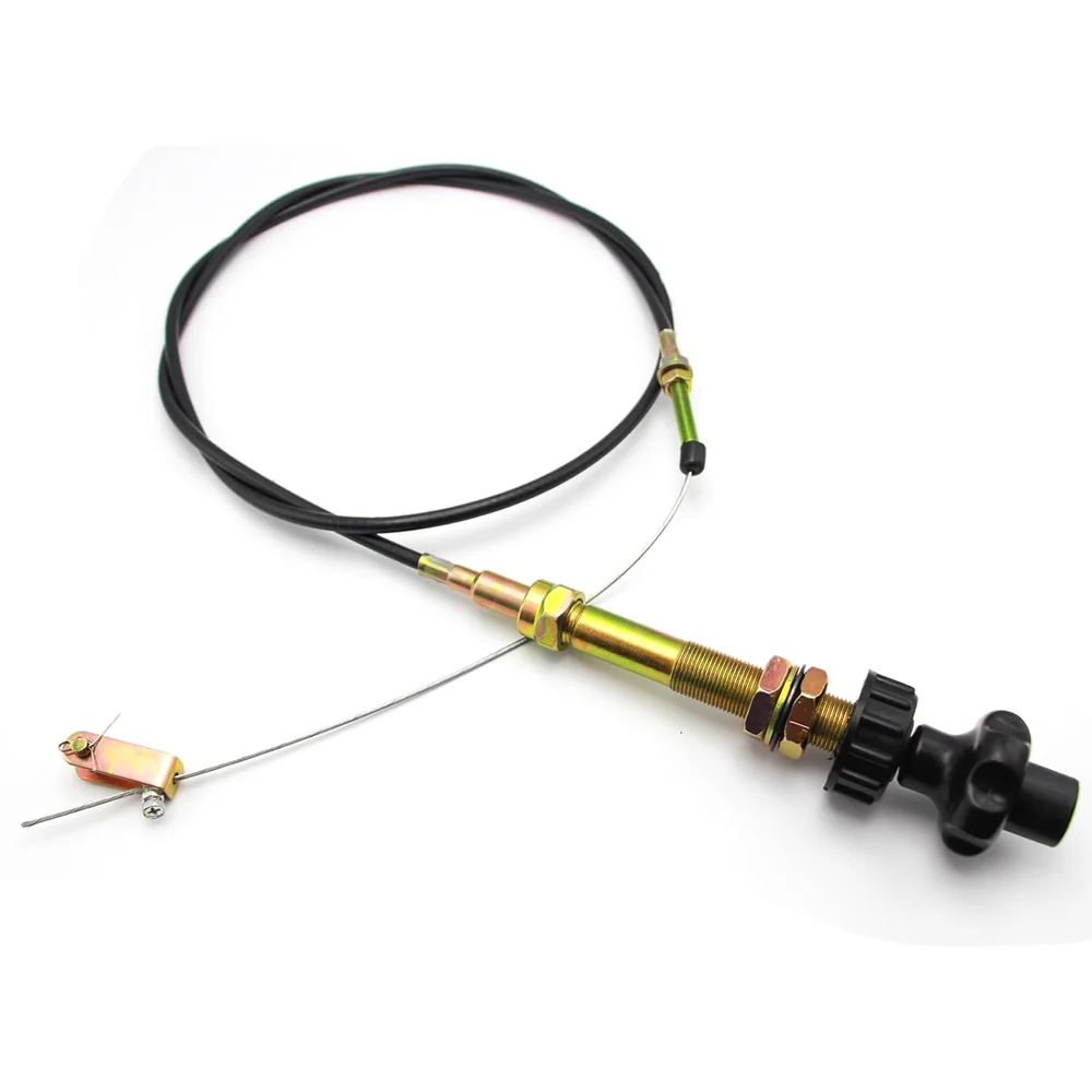 

Vcgtx06 6ft Vernier Adjustable Lock Cable, Heavy Duty Vernier Locking Throttle Cable 6 Ft Black Locking Adjustable