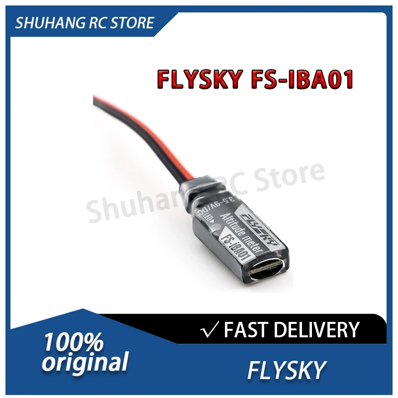 

FLYSKY Fusi FS-IBA01 Датчик высоты Высокоточное измерение высоты IPX6 для вертолетов Модели БПЛА с неподвижным крылом AFHDS 3