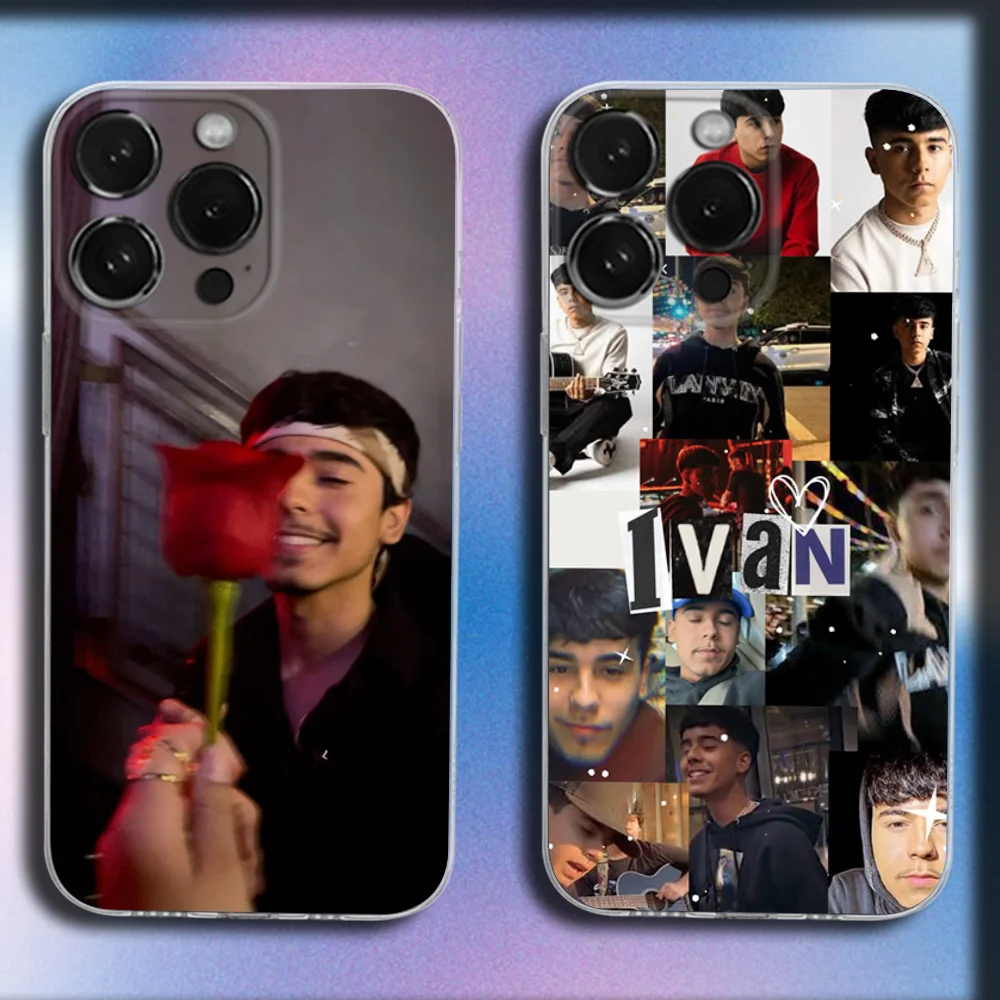 

Singer Ivan C-Cornejo Phone Case For iPhone 16,15,14,13,12,11 Plus,Pro,Max,XR,XS,X,Plus,SE,Mini Transparent Soft Cover