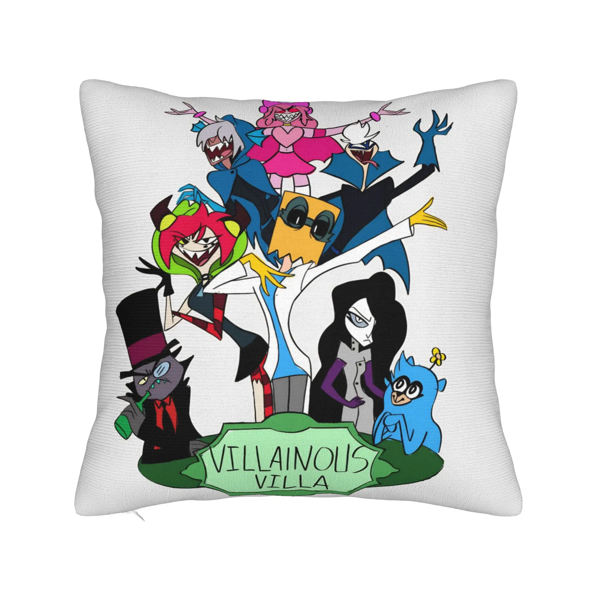 Villainous Comdy Pillow Cover Merch Printed Cushion Cover Decor  Pillow Case Cover Home Multiple Sizes