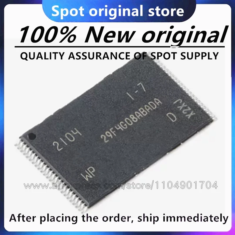 5~20PCS/LOT MT29F4G08ABADAWP:D 29F4G08ABADA 29F4G08ABADAD TSOP48  100% New best quality In stock