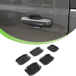 for Jeep Wrangler JL Gladiator JT 2018-2021 2022 2023 Rear Tailgate Door Bowl Decoration Cover Trim Car Exterior Accessory Black