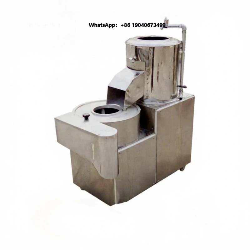 Multifunctional Knife Double Fruit Vegetable Ginger Cassava Carrot Potato Taro Peeler Slicer Cutting Peeling Machine XH