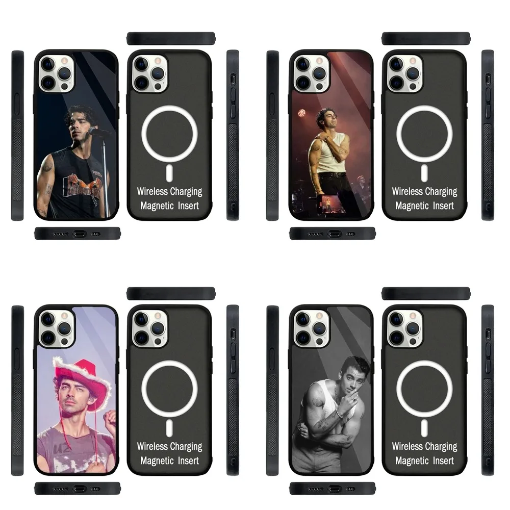 Singer Joe J-Jonas  Phone Case Strong Magnetic For IPhone 16,15,14,13,Pro,Max,Plus,11,12,Mini For Magsafe Wireless Charging