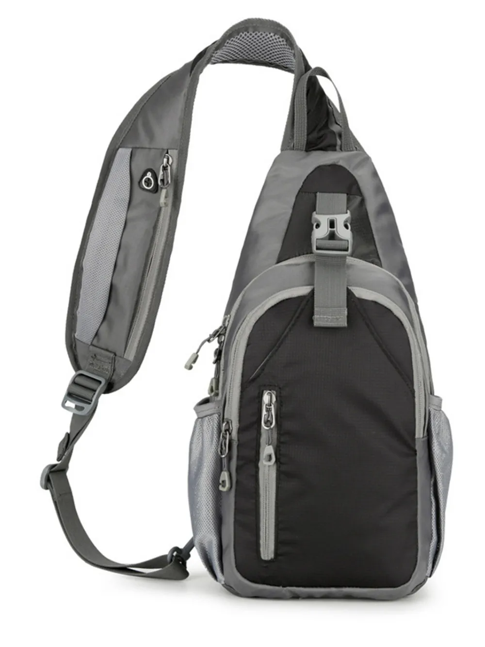

Waterpoof Sling Bag RFID Blocking Sling Backpack Crossbody Chest Bag Daypack for Hiking Travel