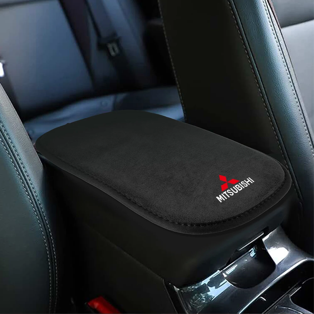 Car Armrest Storage Box Cover Auto Armrest Leather Cushion For Mitsubishi Asx Lancer 10 Outlander 3 l200 Pajero Sport Galan