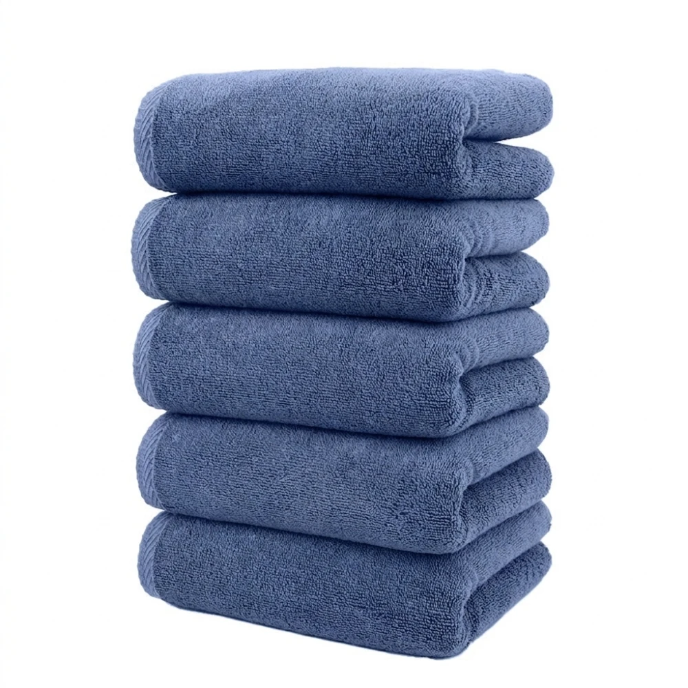 Ultra Soft Pure Cotton Face Towels Absorbent Bathroom Washcloth Set Thickened Comfortable Skin Friendly Textile Face Towels