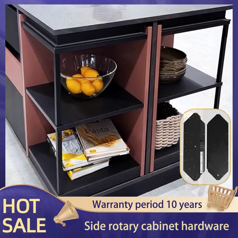 

Side Corner Cabinet Hidden Storage Cabinet 180 Degree Rotary Cabinet Rotary Cabinet Display Cabinet Up And Down Rotation Shaft