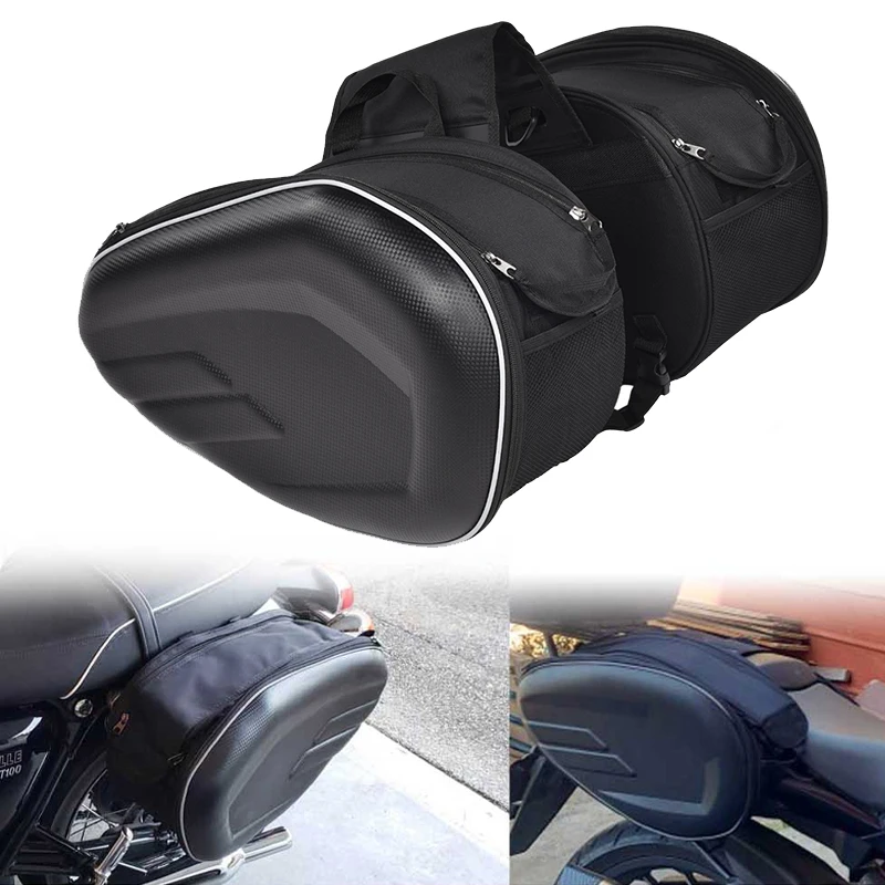 Motorcycle Waterproof Racing Race 2019 Newest SA212 Moto Helmet Travel Bags Suitcase Saddlebags + One Pair of Raincoat