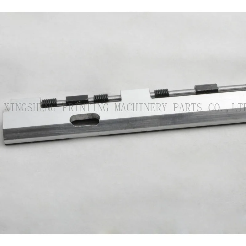 2 Pieces New T-1304F Gripper Bar 10x15 Heid T-Platen Press Offset Printing Machine Parts 353mm