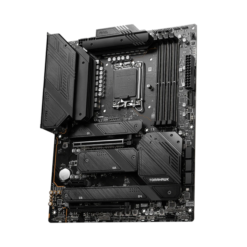 MSI MAG Z790 TOMAHAWK WIFI Motherboard i9-12900K i7-12700KF i5-12400F i3-12100 CPU INTEL Z790 DDR5 7200MHz  Wi-Fi 6E 256GB M.2