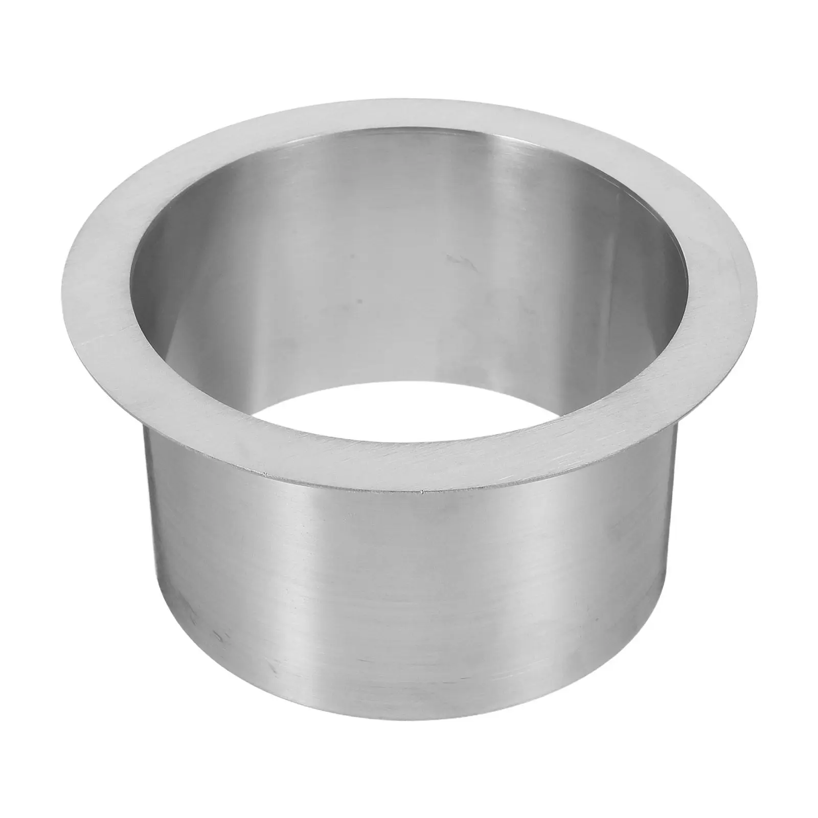 Drop-in Stainless Steel Trash Chute Embedded Round Grommet for Waste Bucket Home Office Commercial Use Trash Chute Metal