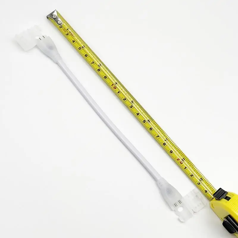 2Pin COB LED Strip Connector Extension Wire 2/5Pcs Flame Retardant for 220V COB Tape Light Restaurant Dining Area Lighting