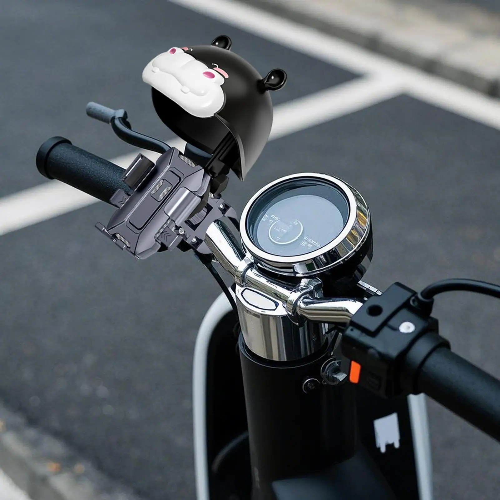 

Держатель для мобильного телефона на мотоцикле, вращение на 360 градусов, с непромокаемым шлемом, руль, крепление для телефона с двигателем для велосипеда, мотоцикла, горного