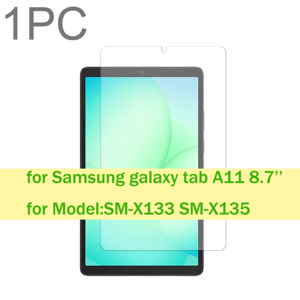 

1 шт. Защитная пленка из закаленного стекла для Samsung Galaxy Tab A11 8,7 дюйма SM-X133 SM-X135 2025 защитная пленка HD прозрачная