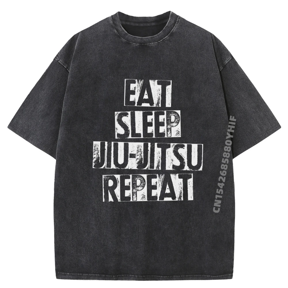 

Забавные футболки для джиу-джитсу Bjj Eat Eleep Jiu Jitsu, футболки с рисунком, натуральная мужская одежда, забавные футболки с принтом, рубашка в стиле ретро