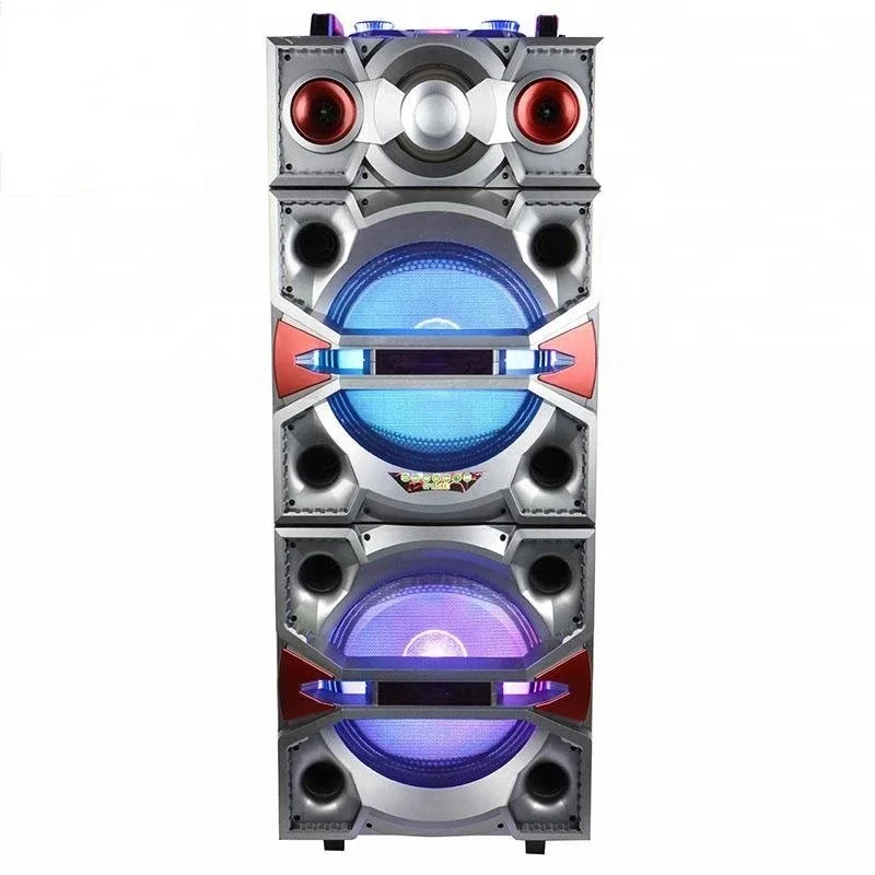 15 inch dj speaker box portable trolley speaker