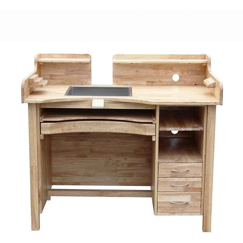Premium Hardwood Stainless Steel Work Disk Removable Bench