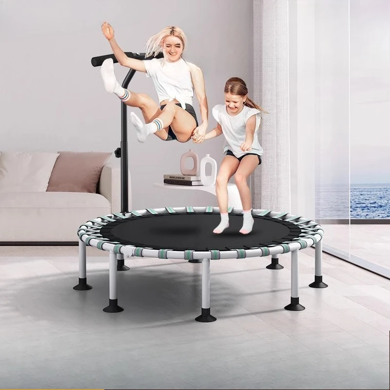 

Trampoline Home Children's Silent Jumping Bed Indoor Children Adult Bouncing Bed Small Foldable Bed