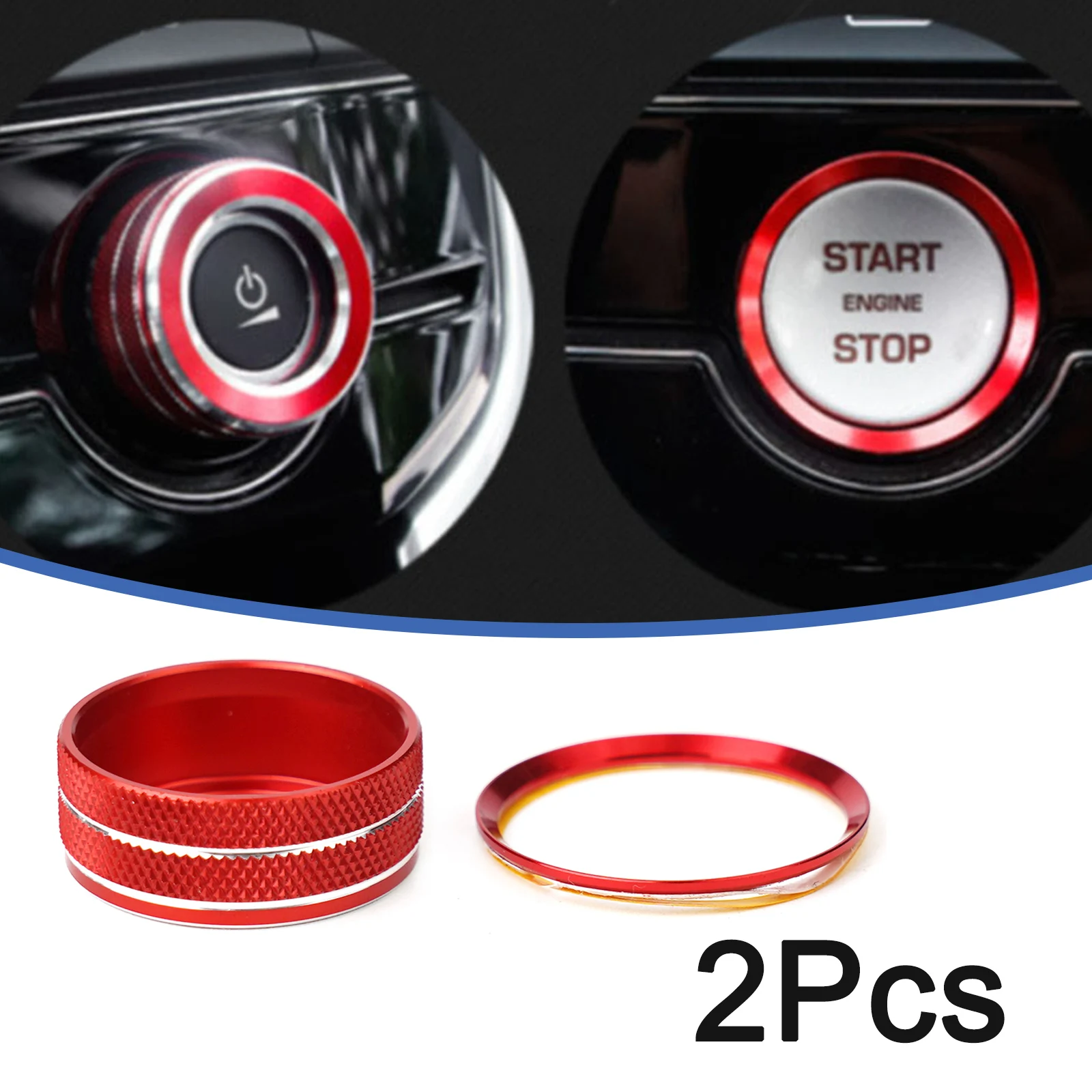 Red Start Stop Volu…