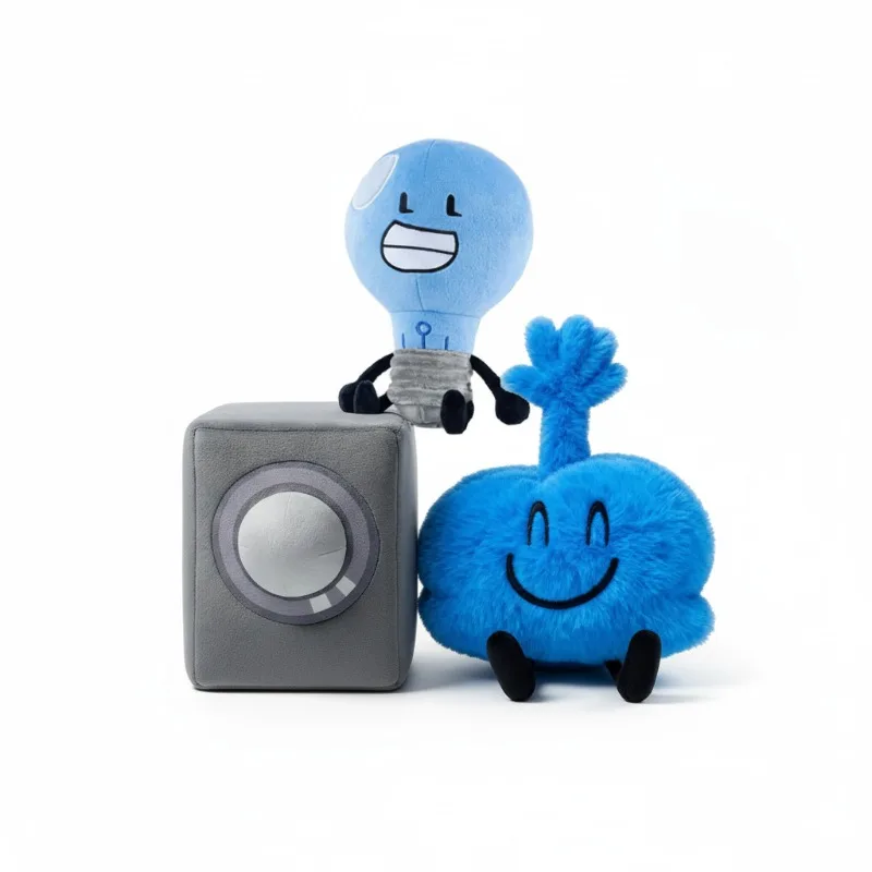 

Battle For Dream Island BFDI Plush Toy Cute Cartoon Plushie Soft Stuffed Doll Kids Birthday Gift Room Decoration 2026 New