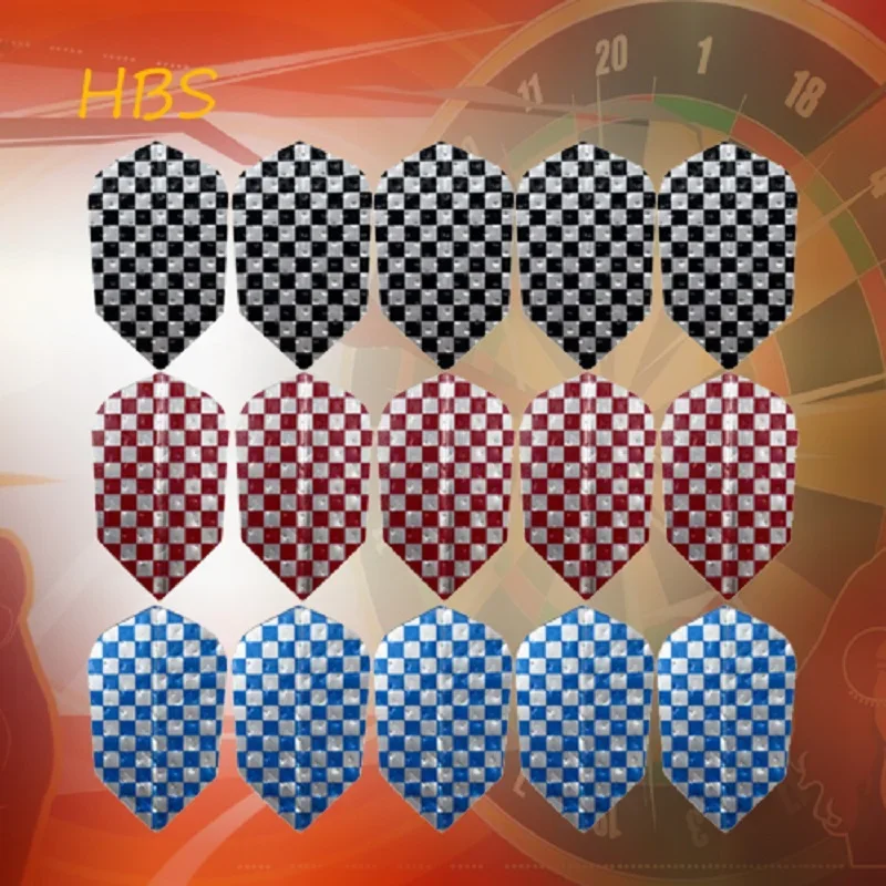 

HBS Professional Universal Dart Accessories Narrow Dart Flight Fast Tail Aluminum Foil Durable Material 15PCS