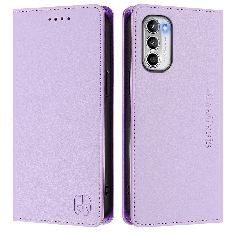 Luxury Anti-thef Wallet Flip Cover Phone Case For Motorola MOTO G Power 2025 Stylus 4G 2024 Play 2023 2022 Pure 2021 5G Cases