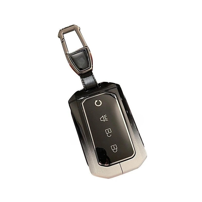 

Zinc Alloy Car Key Case Cover Shell Protector Fob Holder for Zhengzhou Nissan Fengtan Frontier Pro 2026 Accessories Keychain