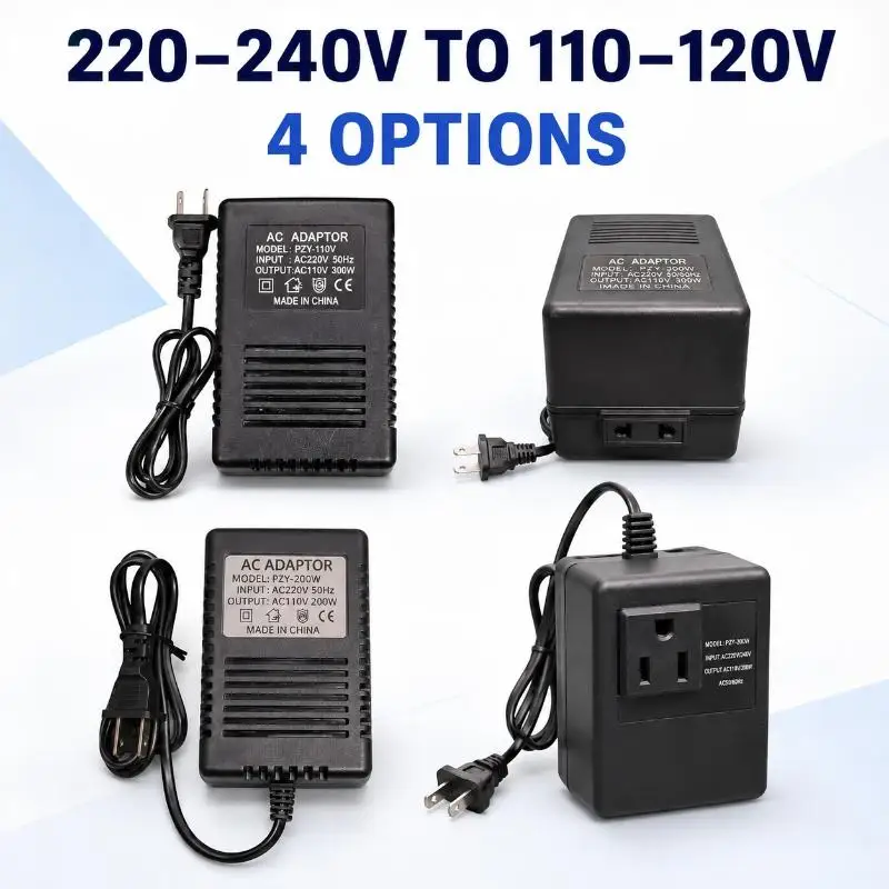 Univ Voltage Converter 300W/200W 220V To 110V Regulator Supplies Transformer Adapter Power Voltage Converter