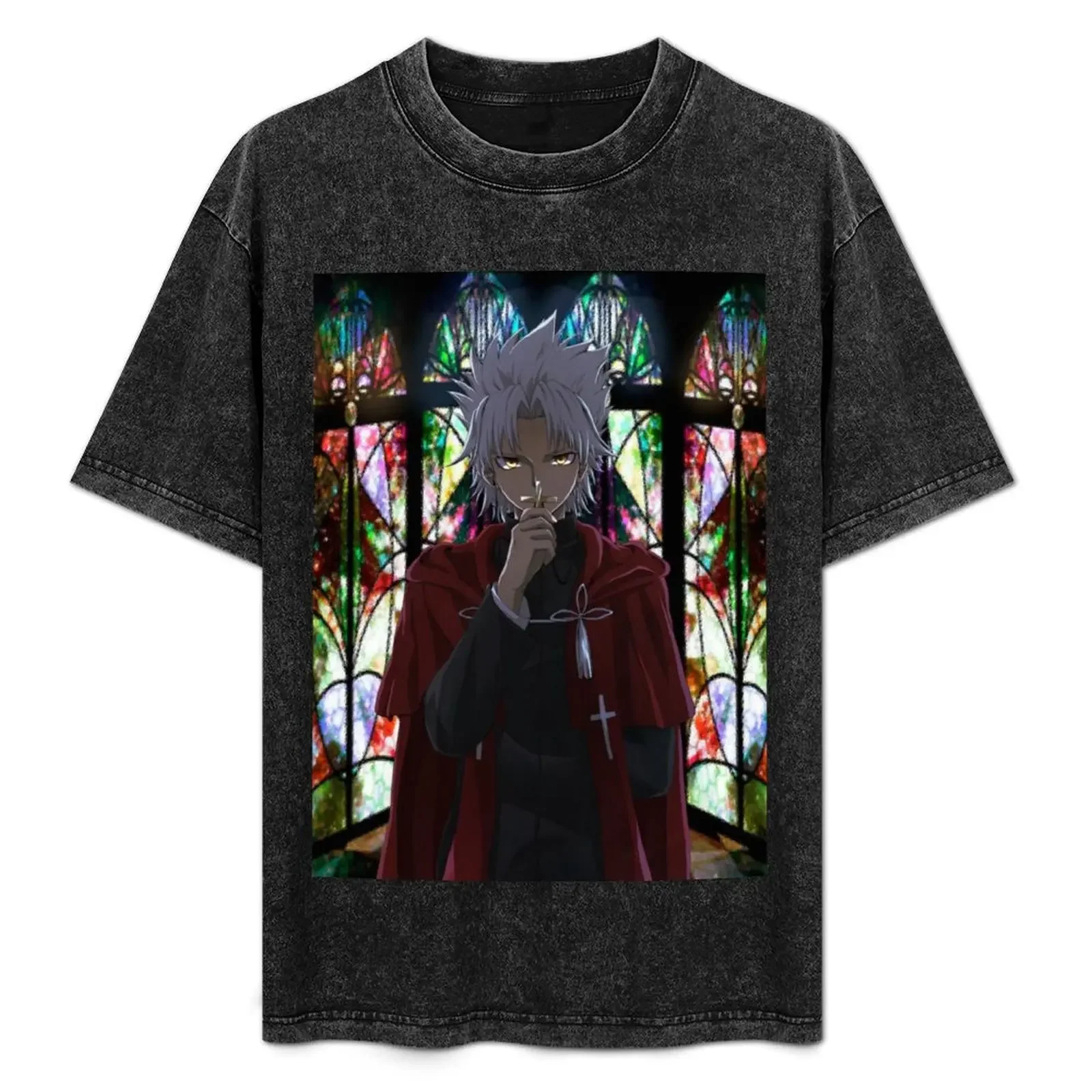 

Amakusa Shirou Fate Apocrypha T-Shirt Athletic Fit Sports Short Sleeve Top
