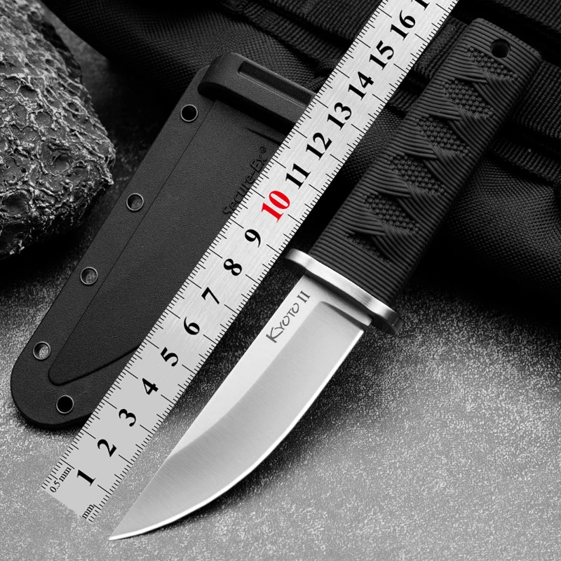 

Портативный нож для самообороны на открытом воздухе, нож для выживания в дикой природе, легко носить с собой, кемпинговый нож для резки мяса, фруктов