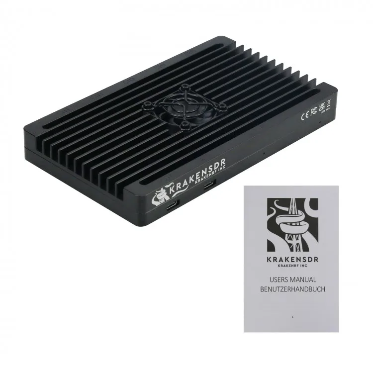 

KrakenSDR Radio Phase-Coherent SDR Receiver 5-Channel Radio Direction Finding Passive Radar Receiver