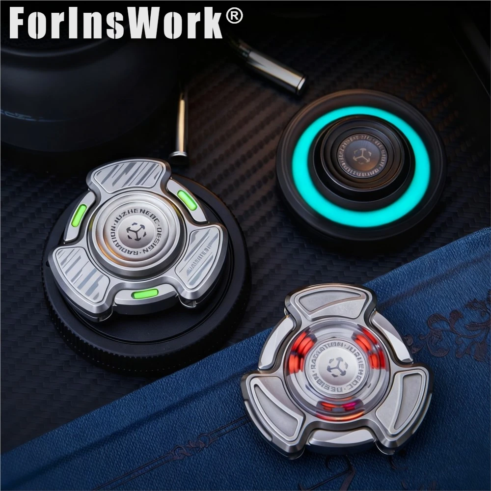 JUZHEDC Radiación Pro Fidget Spinner Ansiedad Reliever Spinner Juguetes Alivio del Estrés Juguete