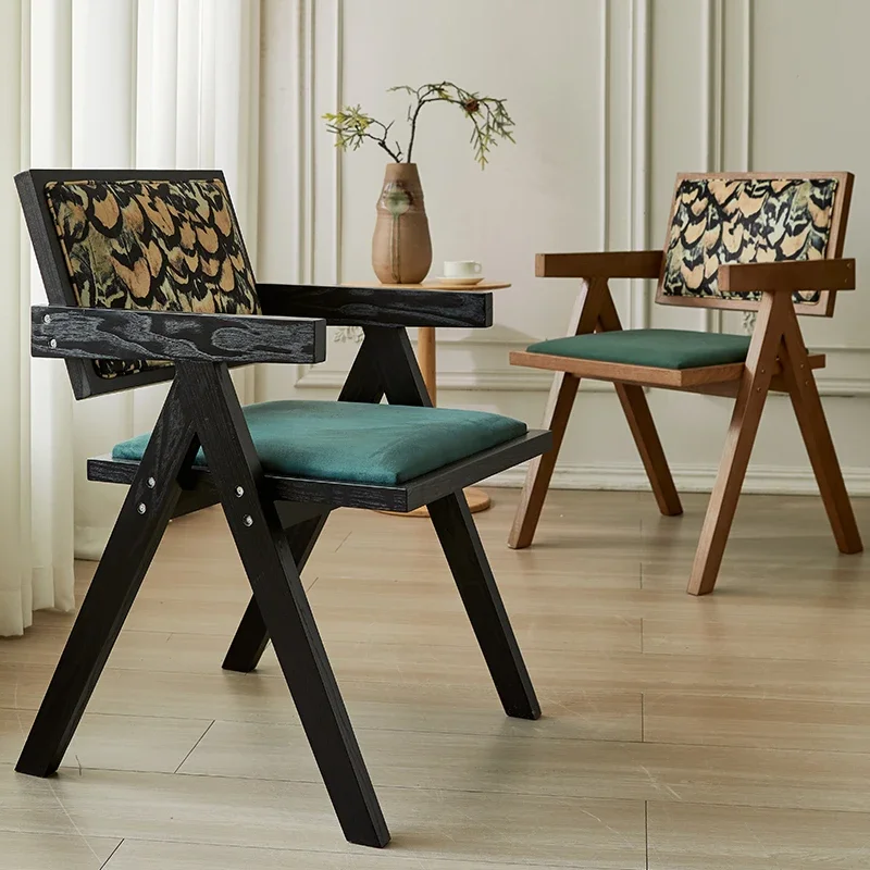 Kitchen Dining Chair Design Restaurant Portable Makeup Luxury Wood Chair Relaxing Luxury Cadeiras Sala De Jantar Home Furniture