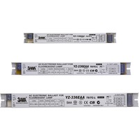 3AAA YZ-136EAA YZ-236EAA T8/TC-L 220V 1*36W 2*36W T8 Electronic Ballast For T8 Fluorescent Lamp Advertising Light Box