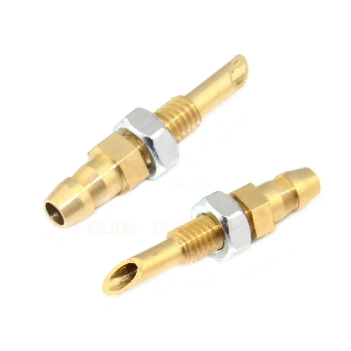 1 PC รู 4 มม.RC เรือ Inlet Outlet น้ําหัวฉีดทองแดงสําหรับ 4x7 มม.ท่อ RC เรือมอเตอร์ ESC Cooling System