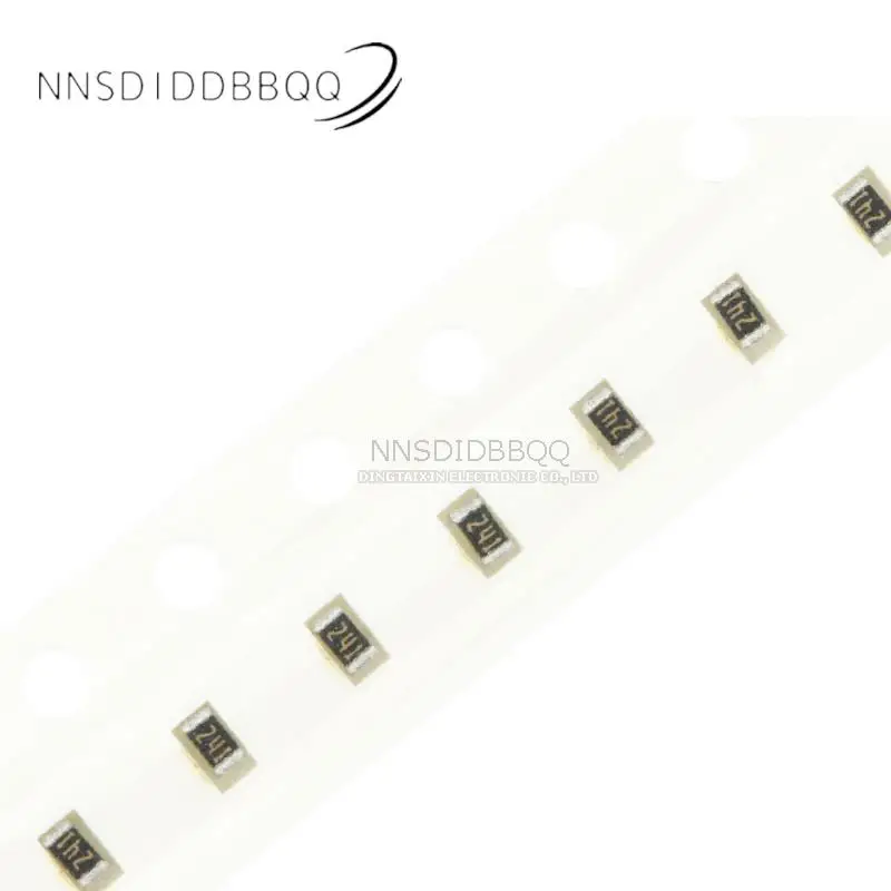 50 peças 0603 chip resistor 240Ω(2400) ± 0.5% arg03dtc2400 smd resistor componentes eletrônicos