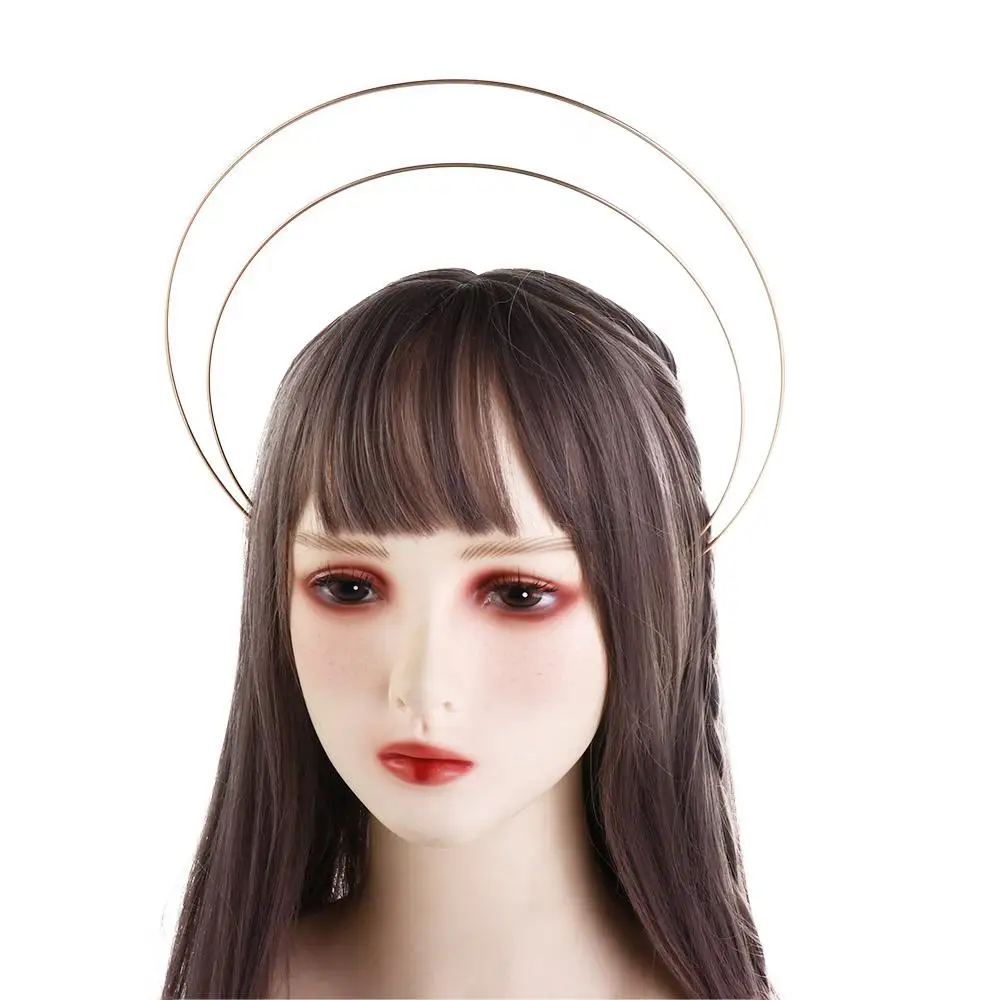 Headband Wash Face Headband Metal Band Headpiece Goddess Hairbands Korean Hair Hoop Thin Women DIY Headband Halo Hair Crown