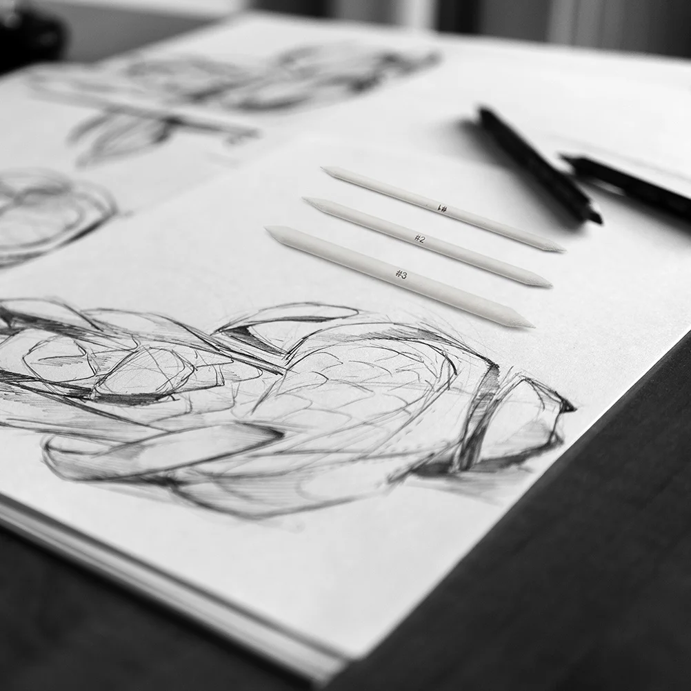

1 set 1 Set Sketching Drawing Kit Stump Pencil Smudge Tool Sandpaper Pad For Sketch Art Supplies Drawing Tools Students Sketch