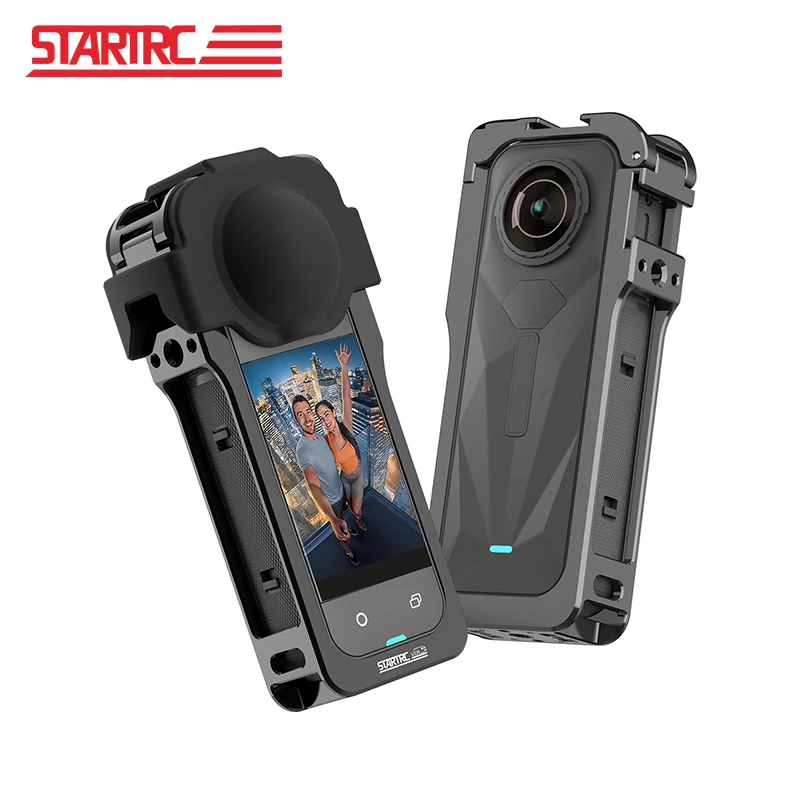 

STARTRC камера клетка для кроликов магнитная быстросъемная металлическая вертикальная рамка с защитной крышкой для аксессуаров Insta360 X5