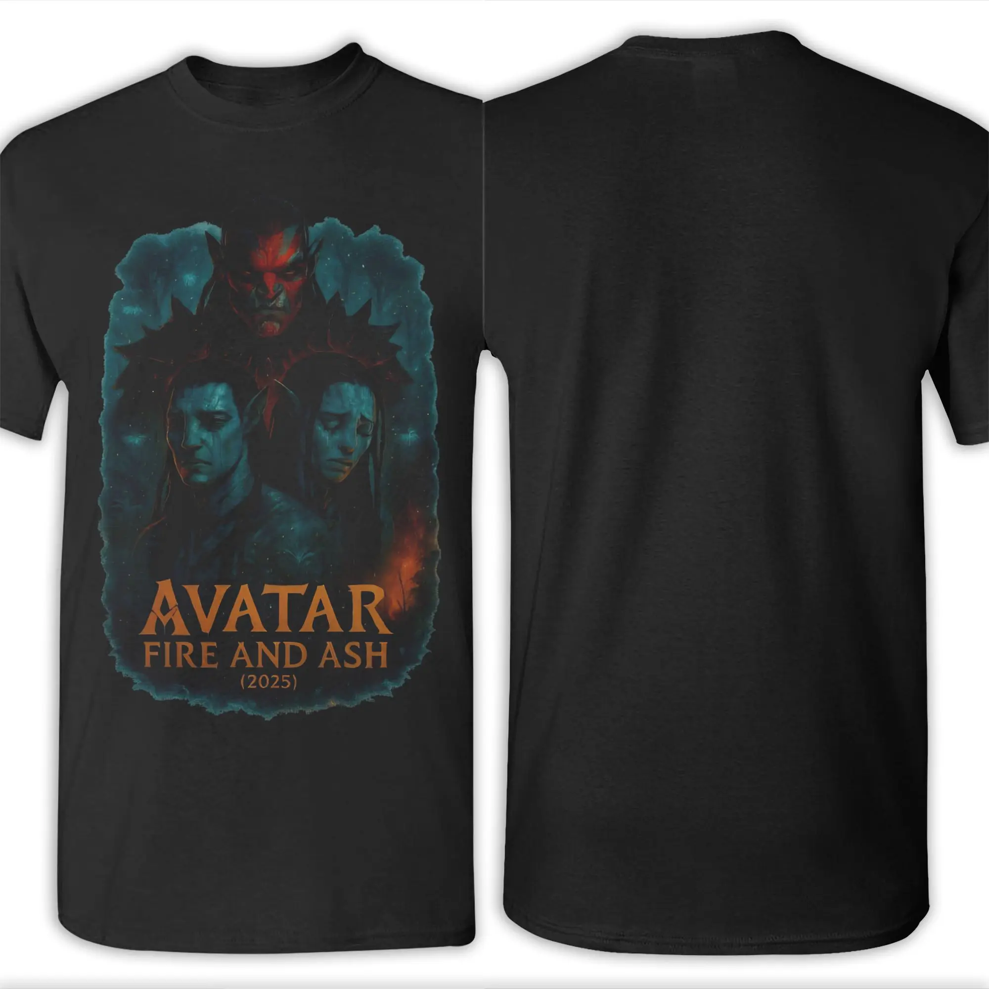 تي شيرت Avatars 3 Fire and Ash للرجال والنساء مطبوع عليه رسومات جرافيكية ملابس قطنية