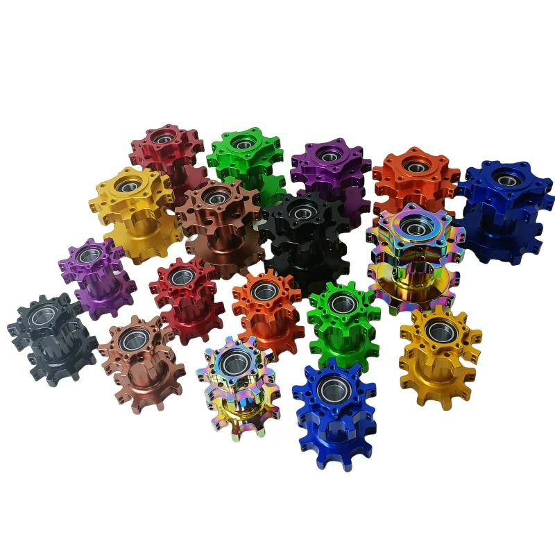 Conjuntos de cubos Rainbow Surron 6082 Liga de alumínio Acessórios para motocicletas Cubo de motocicleta para Surron Light Bee