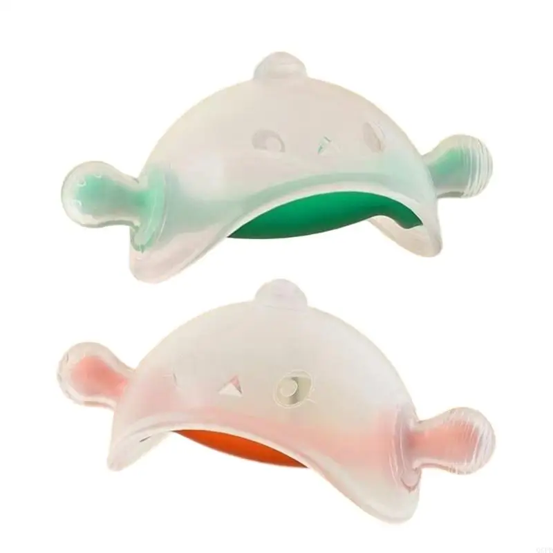 

Baby Teether Toy Enjoy Comfort and Safety Helps Soothing Gums During Teething Phase for Infants Anti-eating Hand ​Toy
